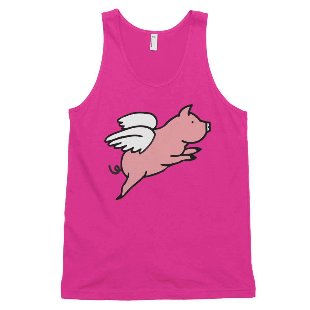 Flying Pig (Tank Top)-Tank Top-Swish Embassy