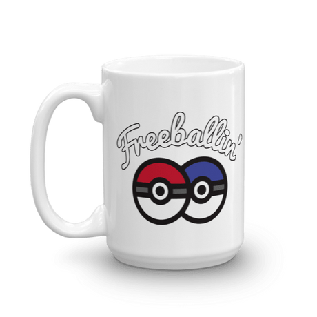 Freeballin' (Mug)-Mugs-Swish Embassy