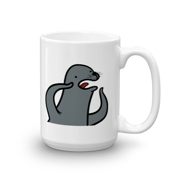 Gay Seal (Mug)-Mugs-Swish Embassy