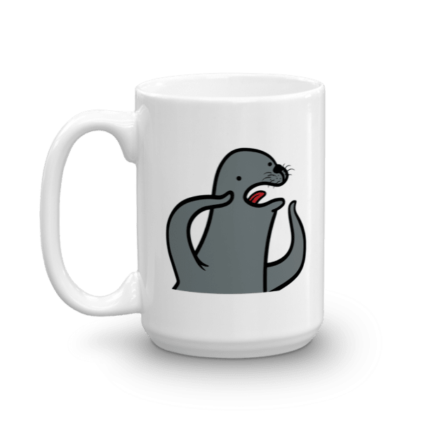 Gay Seal (Mug)-Mugs-Swish Embassy