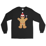 Gingerbread Circuit Man (Long Sleeve)-Long Sleeve-Swish Embassy