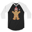 Gingerbread Circuit Man (Raglan)-Raglan-Swish Embassy