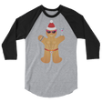 Gingerbread Circuit Man (Raglan)-Raglan-Swish Embassy