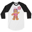 Gingerbread Drag Queen (Raglan)-Raglan-Swish Embassy