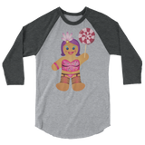 Gingerbread Drag Queen (Raglan)-Raglan-Swish Embassy