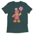 Gingerbread Drag Queen (Retail Triblend)-Triblend T-Shirt-Swish Embassy