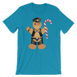 Gingerbread Leather Man-Christmas T-Shirts-Swish Embassy