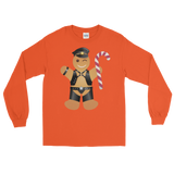 Gingerbread Leather Man (Long Sleeve)-Long Sleeve-Swish Embassy