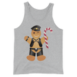 Gingerbread Leather Man (Tank Top)-Christmas Tanks-Swish Embassy