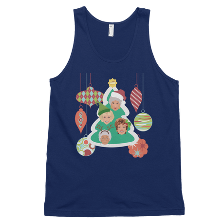 Golden Christmas (Tank Top)-Christmas Tanks-Swish Embassy