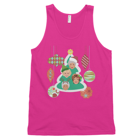 Golden Christmas (Tank Top)-Christmas Tanks-Swish Embassy