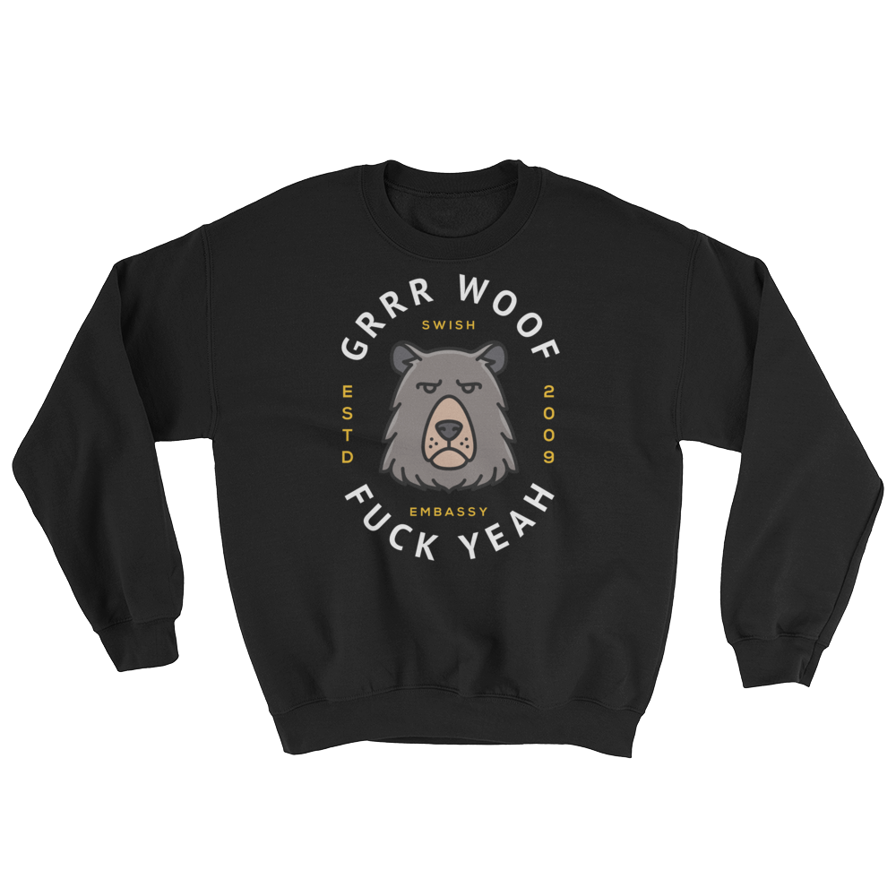 Grrr Woof (Long Sleeve)-Long Sleeve-Swish Embassy