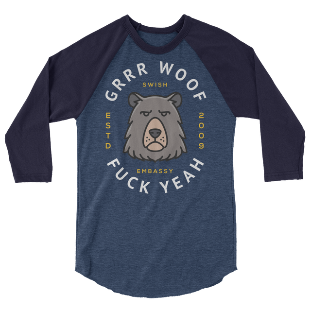 Grrr Woof (Raglan)-Raglan-Swish Embassy