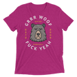 Grrr Woof (Retail Triblend)-Triblend T-Shirt-Swish Embassy