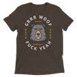 Grrr Woof (Retail Triblend)-Triblend T-Shirt-Swish Embassy