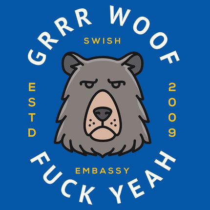 Grrr Woof-T-Shirts-Swish Embassy