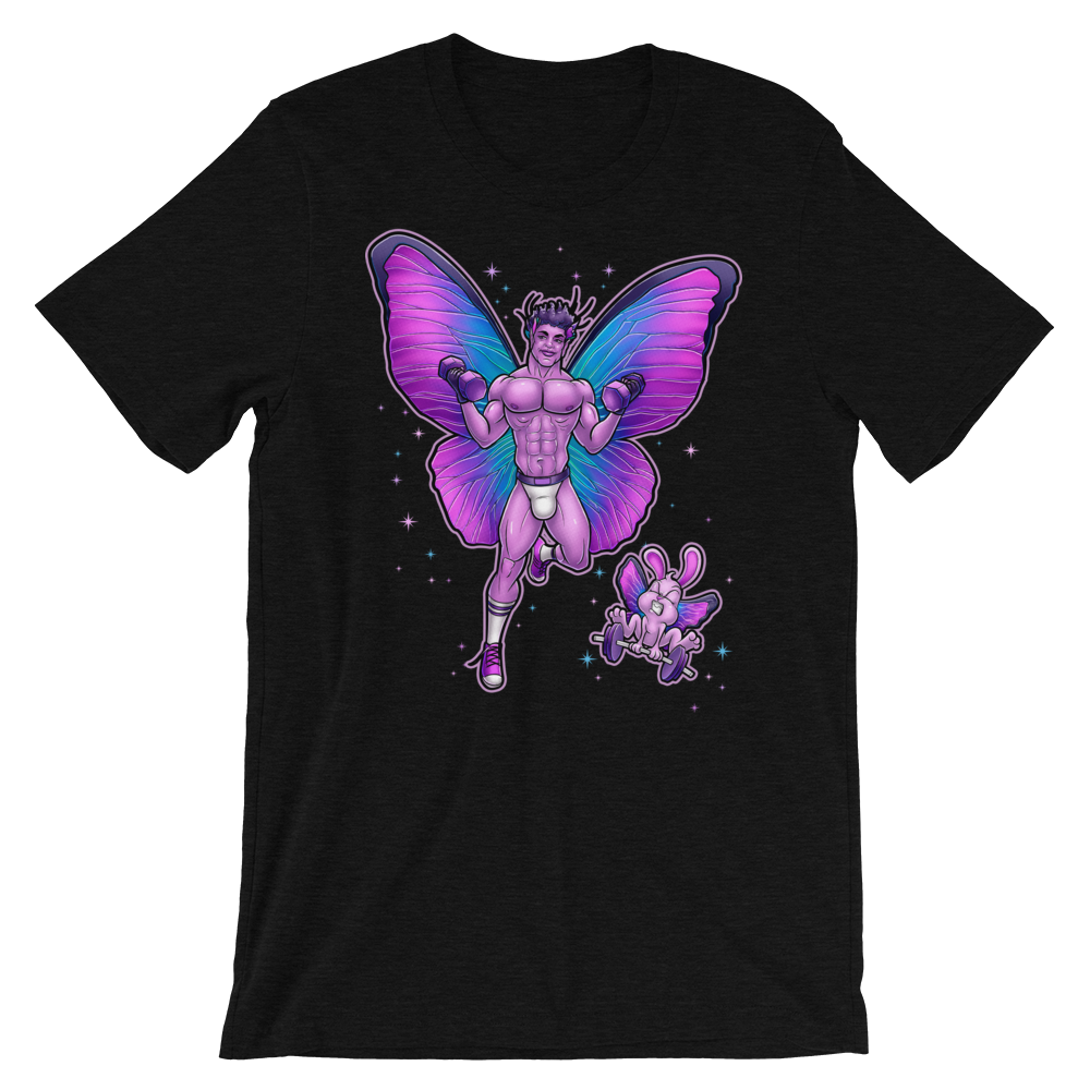 Gym Faerie-T-Shirts-Swish Embassy