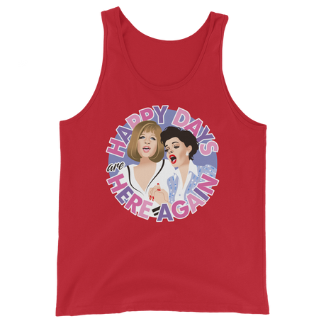 Happy Days Are Here Again (Tank Top)-Tank Top-Swish Embassy