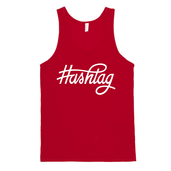 Hashtag Tank-Tank Top-Swish Embassy