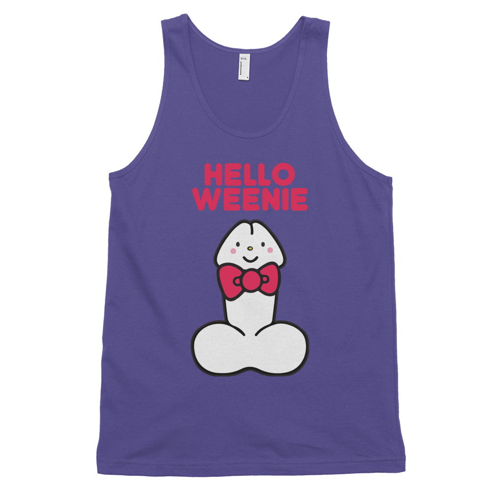 Hello Weenie (Tank Top)-Tank Top-Swish Embassy