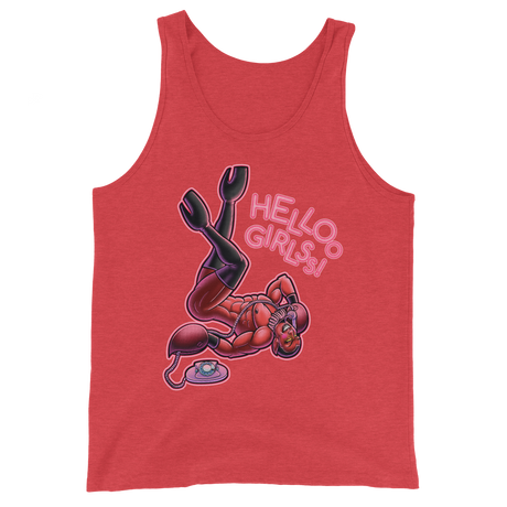 Helloo Girlss! (Tank Top)-Tank Top-Swish Embassy