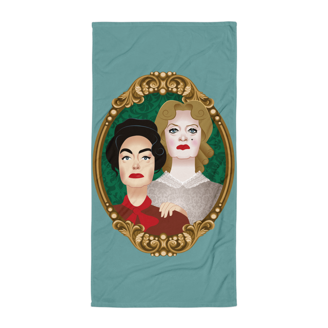 Hollywood Gothic (Beach Towel)-Beach Towel-Swish Embassy