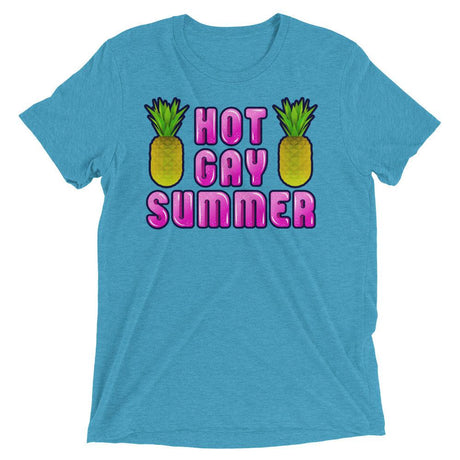 Hot Gay Summer (Retail Triblend)-Triblend T-Shirt-Swish Embassy