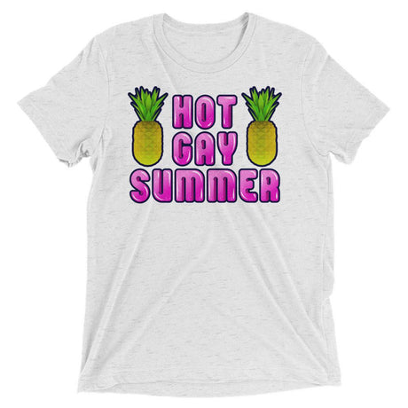 Hot Gay Summer (Retail Triblend)-Triblend T-Shirt-Swish Embassy