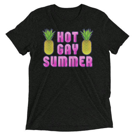 Hot Gay Summer (Retail Triblend)-Triblend T-Shirt-Swish Embassy