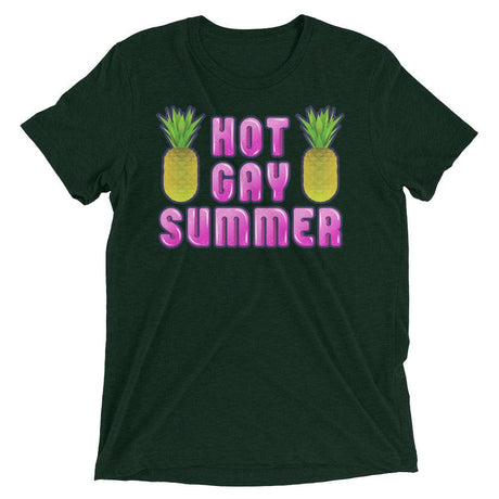 Hot Gay Summer (Retail Triblend)-Triblend T-Shirt-Swish Embassy