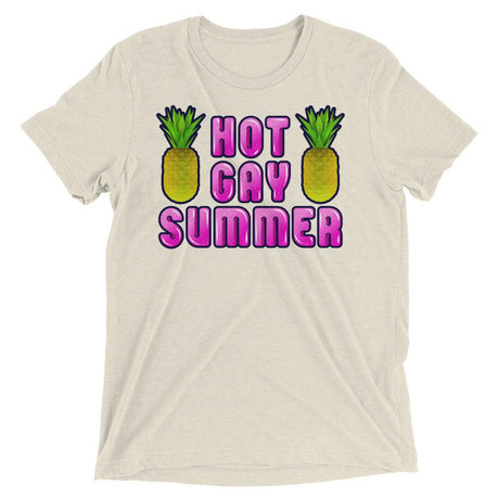 Hot Gay Summer (Retail Triblend)-Triblend T-Shirt-Swish Embassy