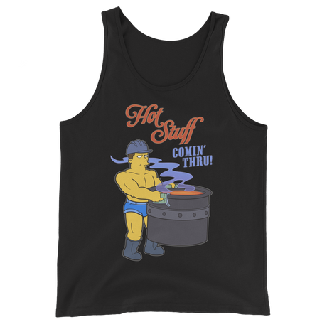 Hot Stuff Comin’ Thru (Tank Top)-Tank Top-Swish Embassy