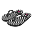 Houndstooth (Flip Flops)-Flip Flops-Swish Embassy