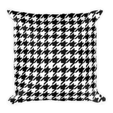 Houndstooth (Pillow)-Pillow-Swish Embassy