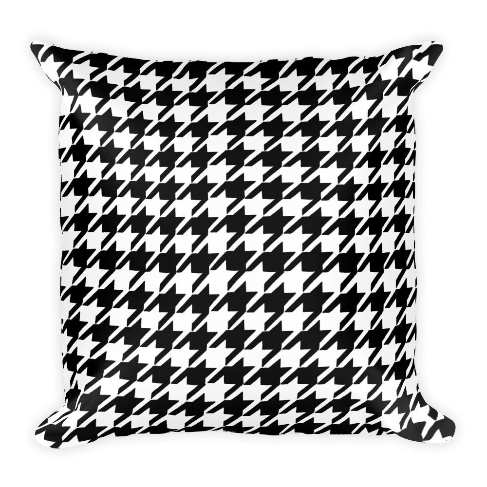 Houndstooth (Pillow)-Pillow-Swish Embassy