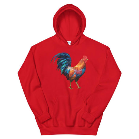 Huge Geometric Rooster (Hoodie)-Hoodie-Swish Embassy