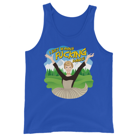 I Just Wanna F*cking Dance (Tank Top)-Tank Top-Swish Embassy