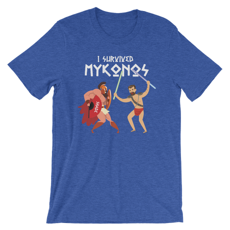 I Survived Mykonos-T-Shirts-Swish Embassy