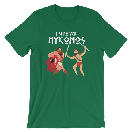 I Survived Mykonos-T-Shirts-Swish Embassy