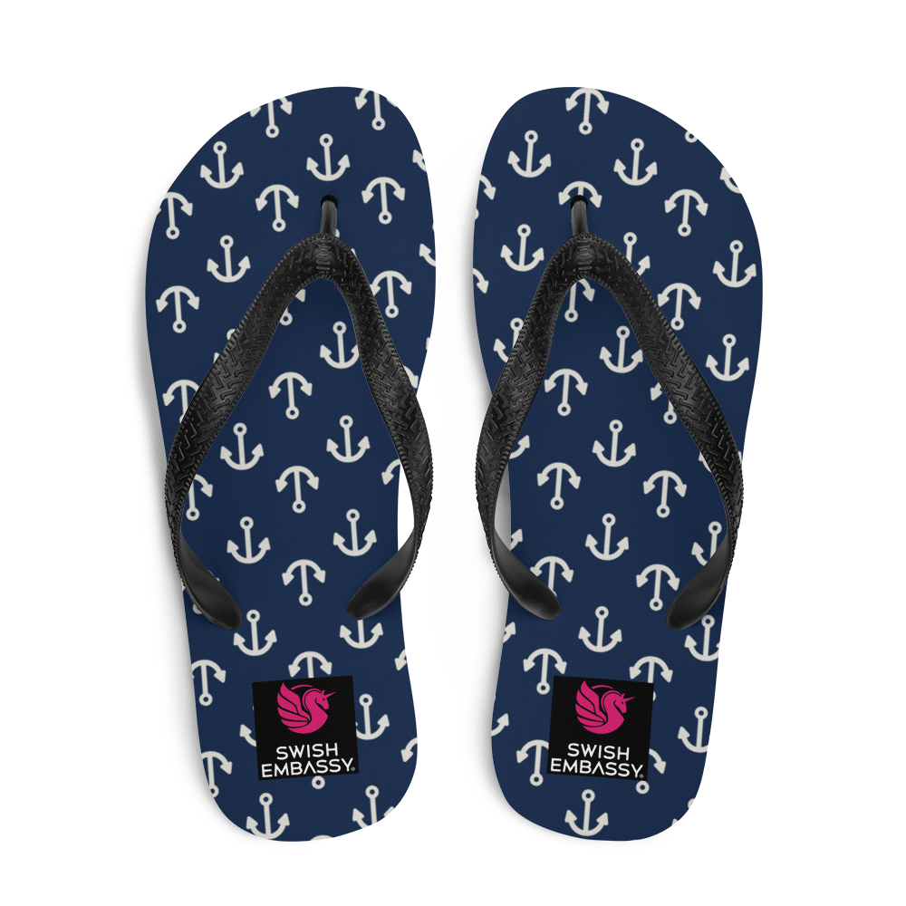 In the Navy (Flip Flops)-Flip Flops-Swish Embassy