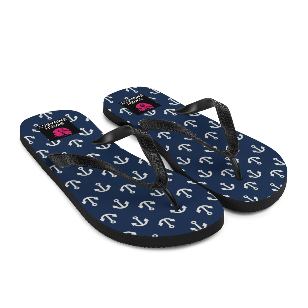 In the Navy (Flip Flops)-Flip Flops-Swish Embassy