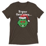 It Grew Three Sizes (Retail Triblend)-Triblend T-Shirt-Swish Embassy