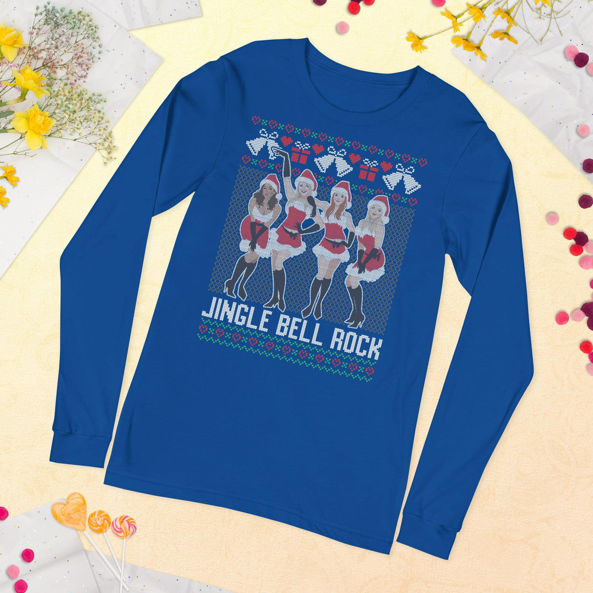 Jingle Bell Rock (Ugly Christmas)-Christmas T-Shirts-Swish Embassy