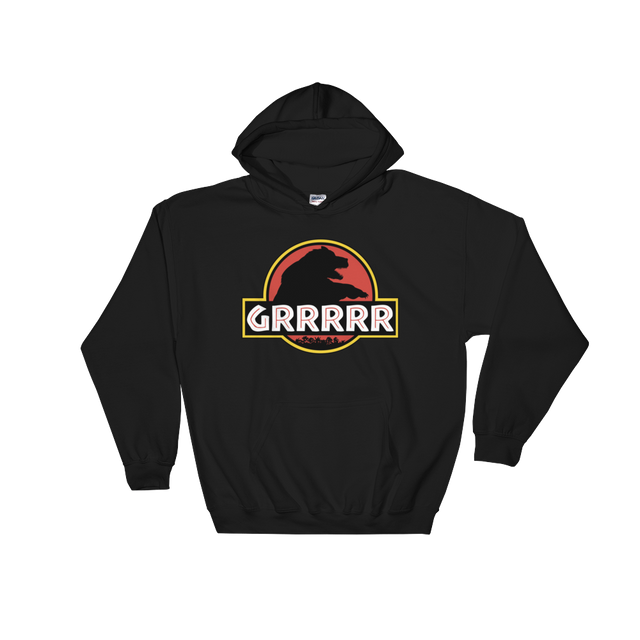 Jurassic Bear (Hoodie)-Hoodie-Swish Embassy