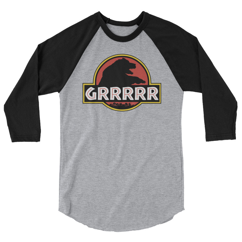 Jurassic Bear (Raglan)-Raglan-Swish Embassy