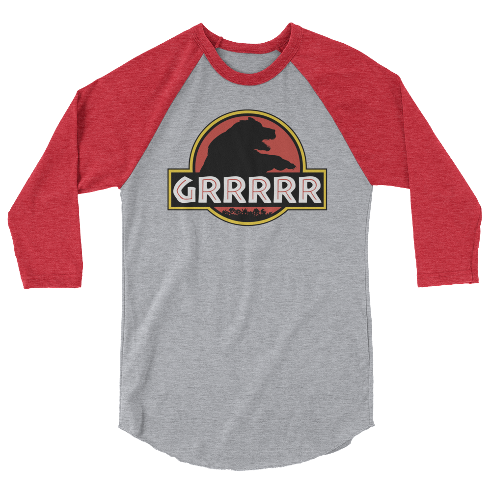 Jurassic Bear (Raglan)-Raglan-Swish Embassy