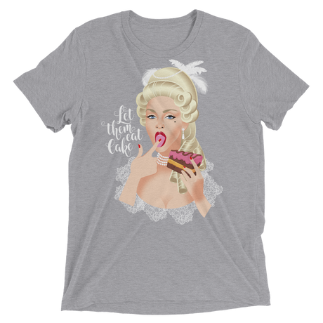 Let Them Eat Cake (Retail Triblend)-Triblend T-Shirt-Swish Embassy