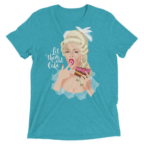 Let Them Eat Cake (Retail Triblend)-Triblend T-Shirt-Swish Embassy