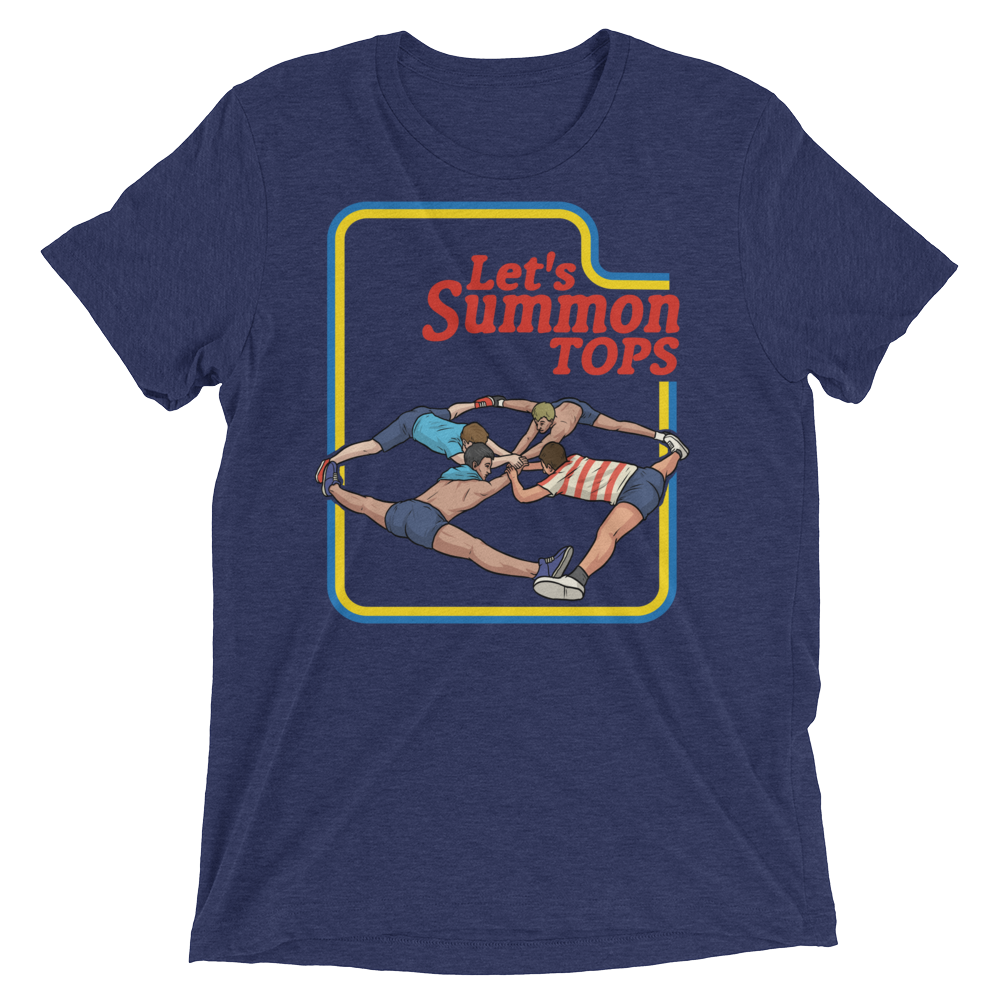 Let's Summon Tops (Retail Triblend)-Triblend T-Shirt-Swish Embassy