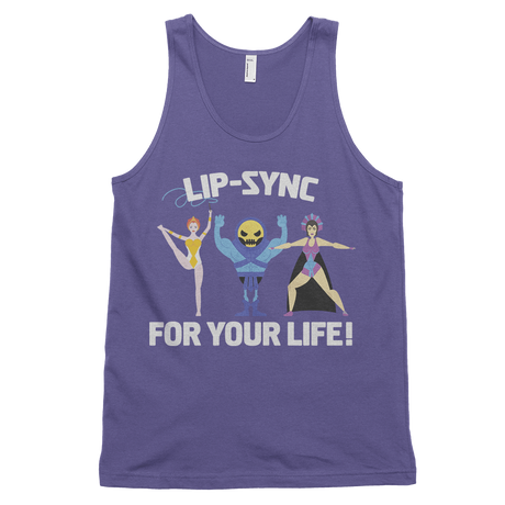 Lip-Sync For Your Life (Tank Top)-Tank Top-Swish Embassy